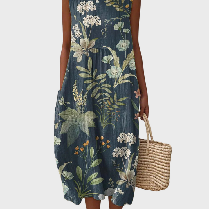 Rosaline | Floral Cotton Dress