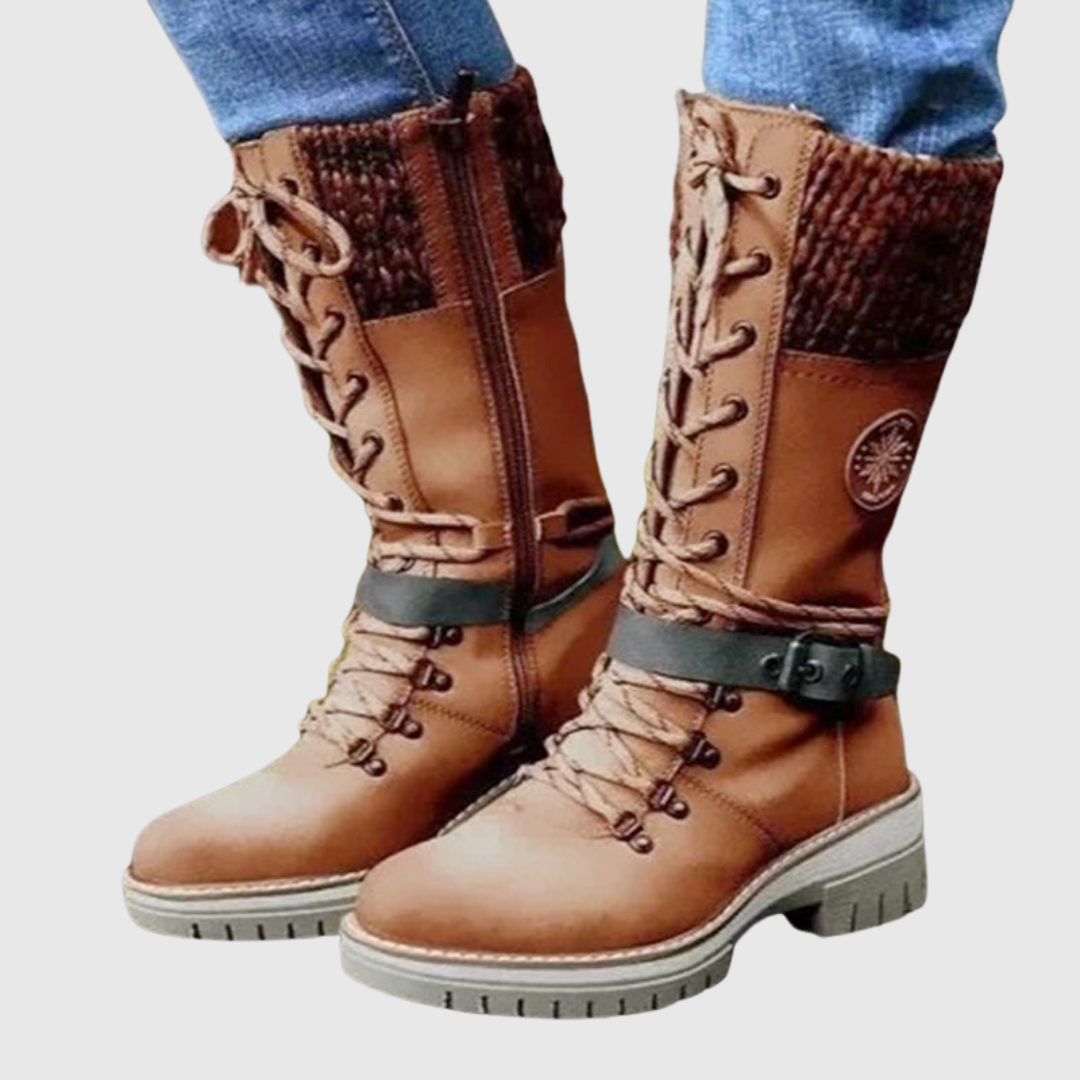 DRUSILLA | WATERPROOF KNEE-HIGH SNOW BOOTS