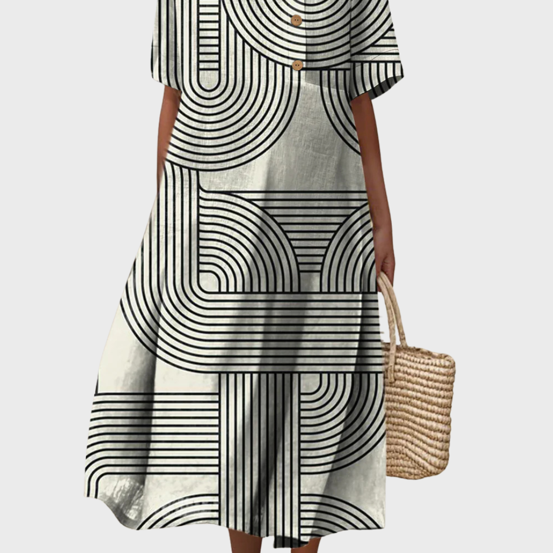 Alouette | Artistic Cotton Dress