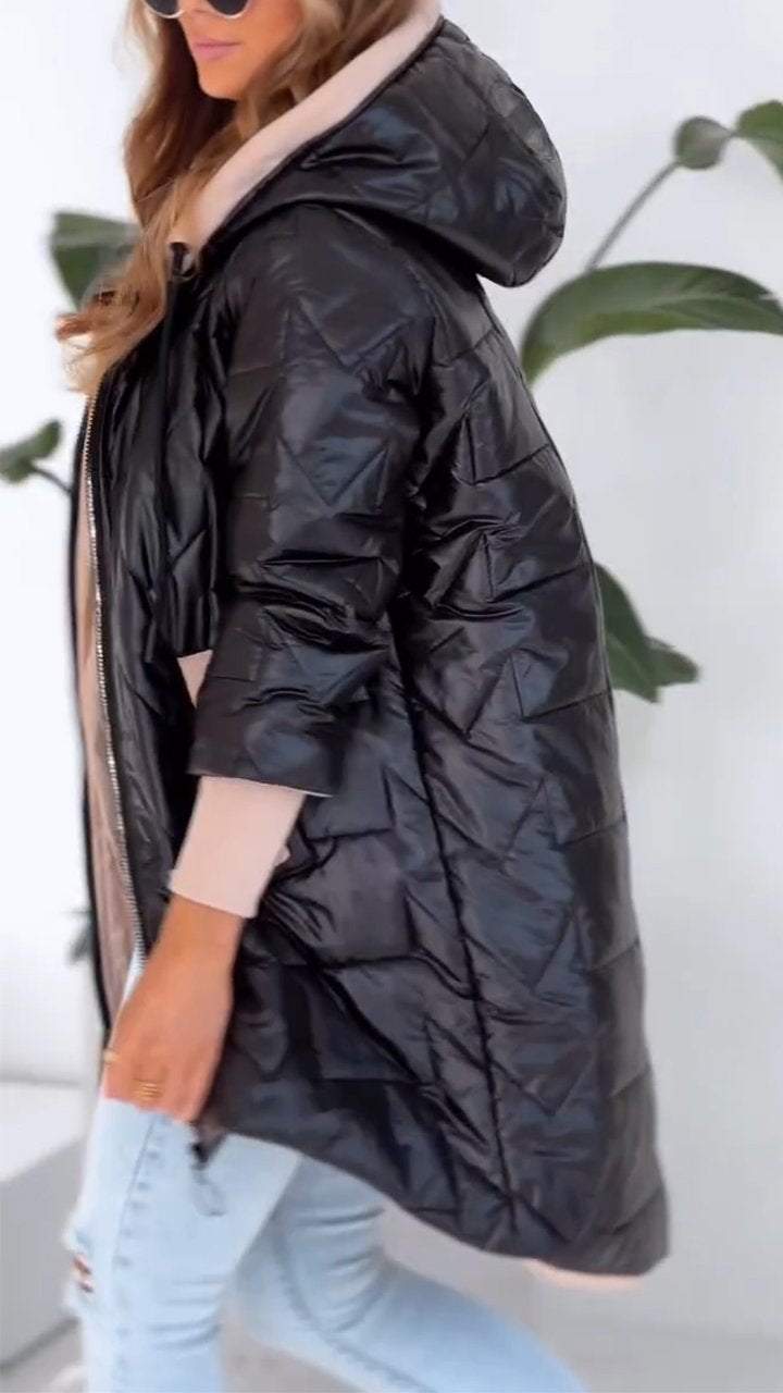Eleanor | Quilted Hooded Coat