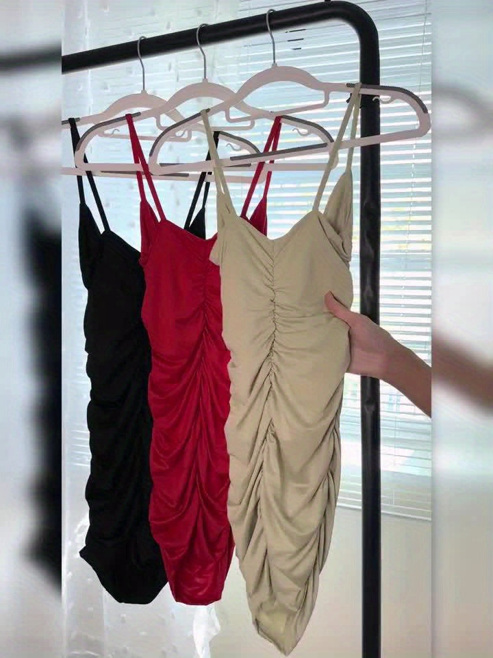 Valencia™ | Elegant V-Neck Bodycon Mini Dress