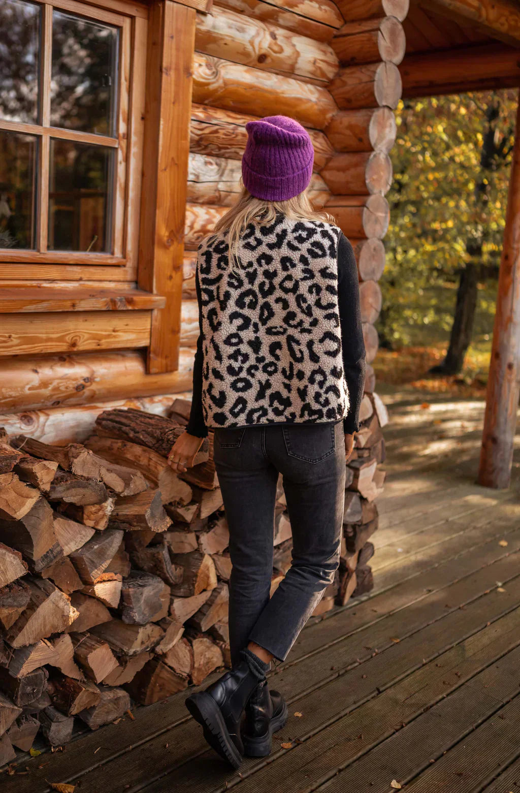 Zerelle | Leopard Vest