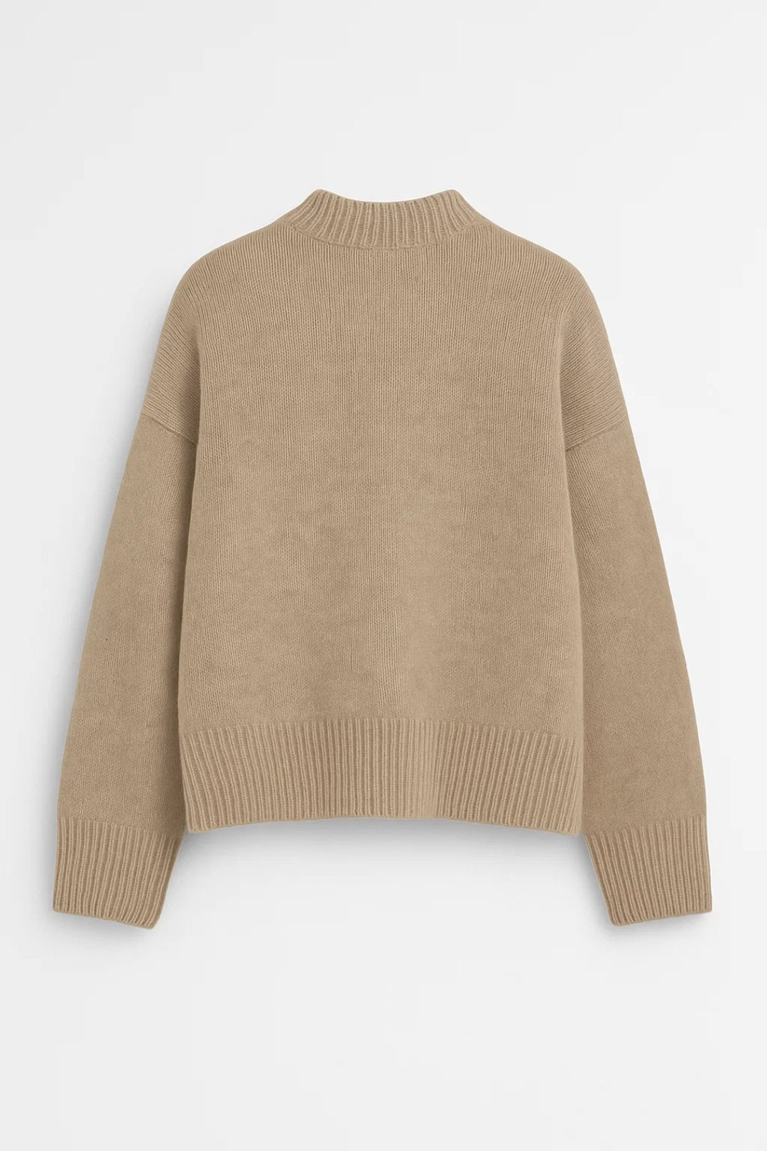 GEBREIDE TRUI | RELAXED PASVORM MET RONDE HALS | TIJDLOOS EN COMFORTABEL