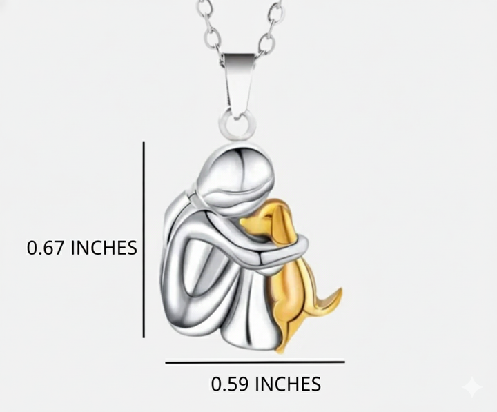 MARINETTE | DOG PENDANT NECKLACE