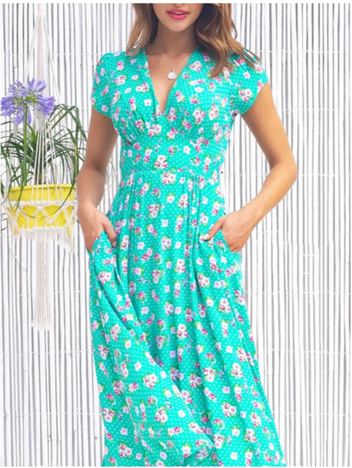 Liora | Button Midi Dress