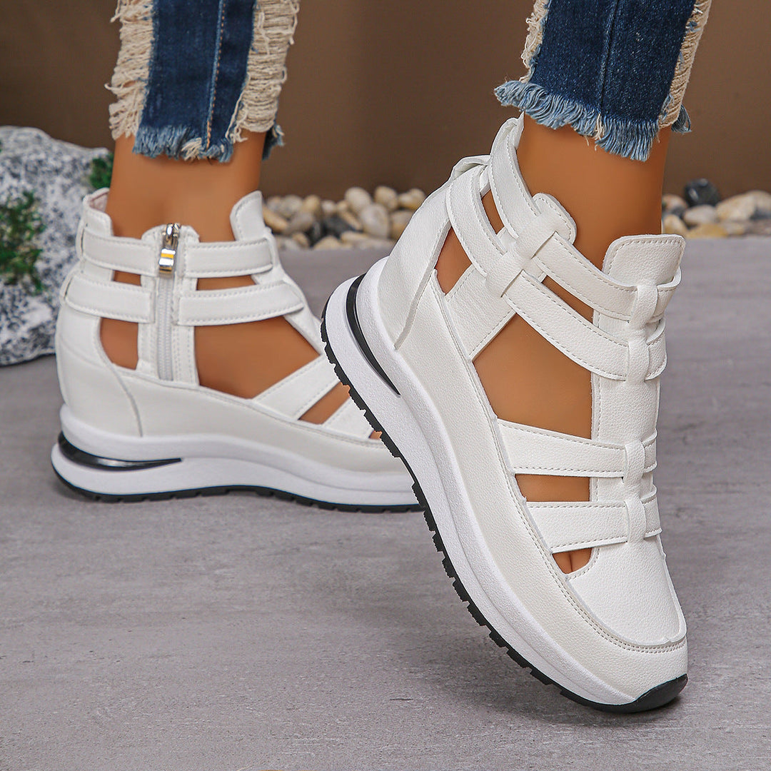 Zephyra | Cut-Out Platform Trainers