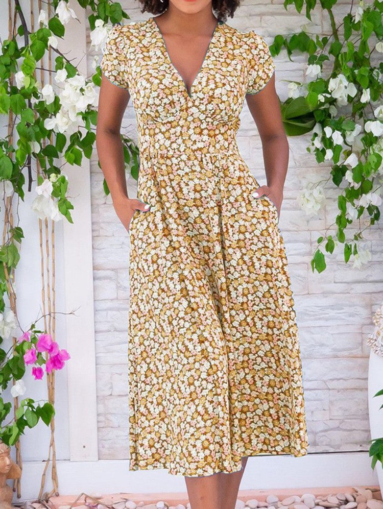 Liora | Button Midi Dress