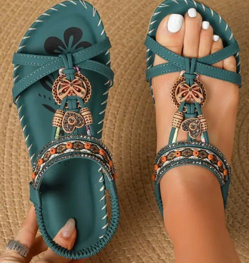 Saphine | Embellished Boho Sandals