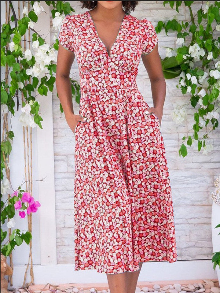 Liora | Button Midi Dress