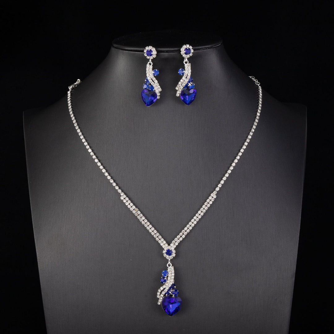 Premium Zirconia Jewellery Set
