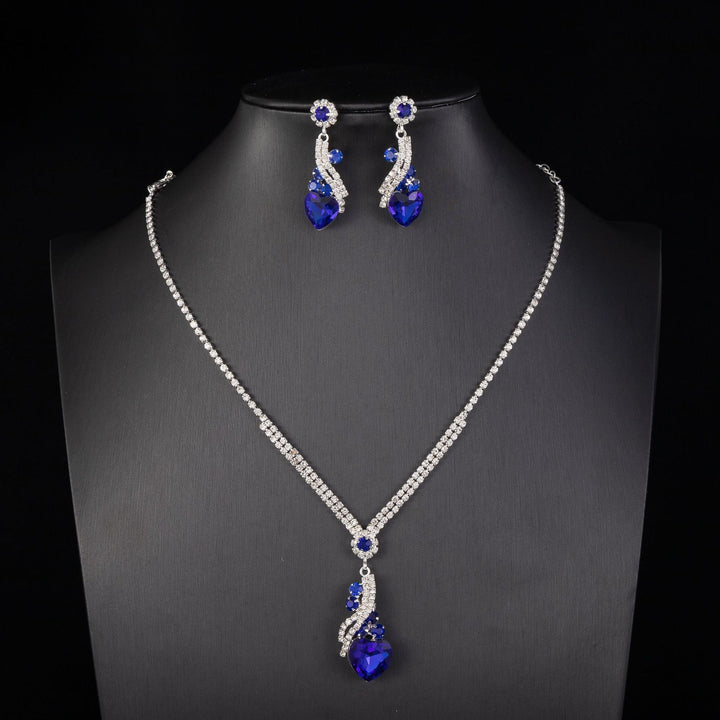 Premium Zirconia Jewellery Set
