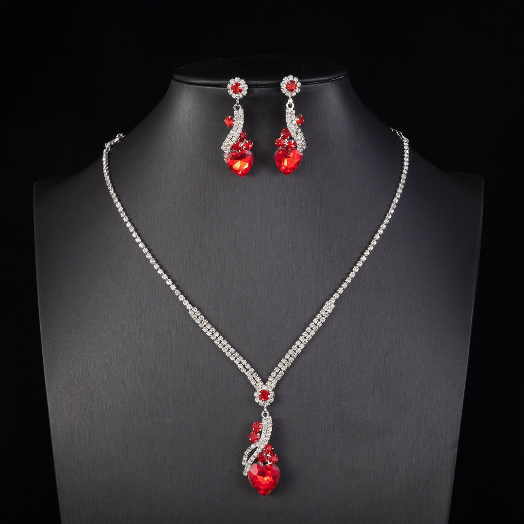 Premium Zirconia Jewellery Set
