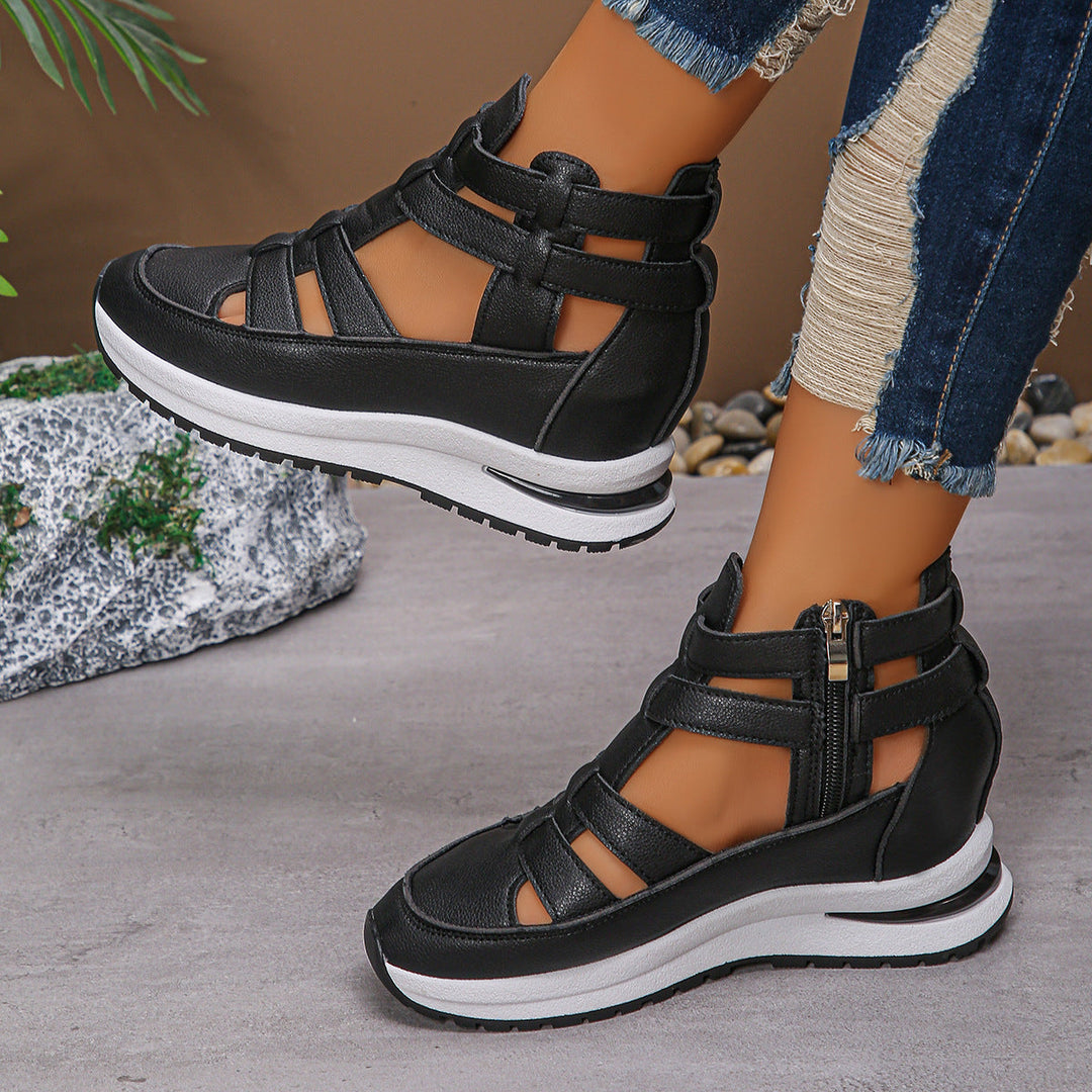 Zephyra | Cut-Out Platform Trainers