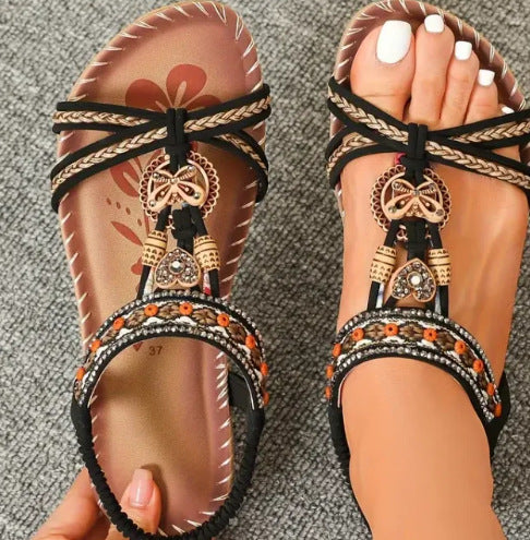 Saphine | Embellished Boho Sandals