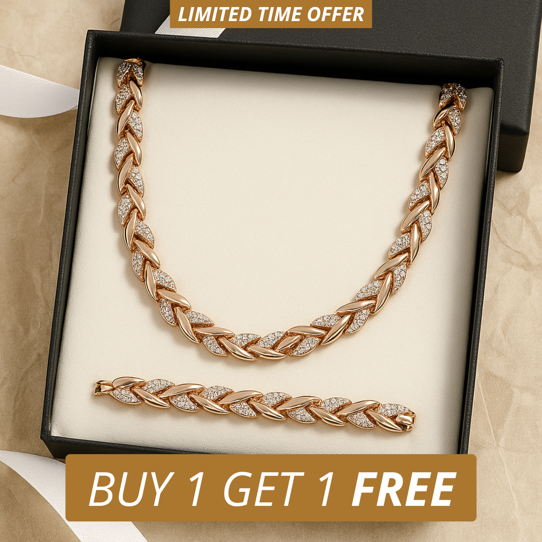Elegant Rhinestone Fish Tail Set – Buy 1 Get 1 Free!