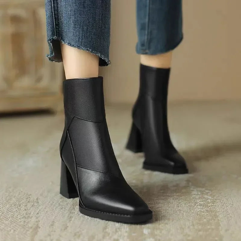 Goth-Inspired Chelsea Ankle Boots