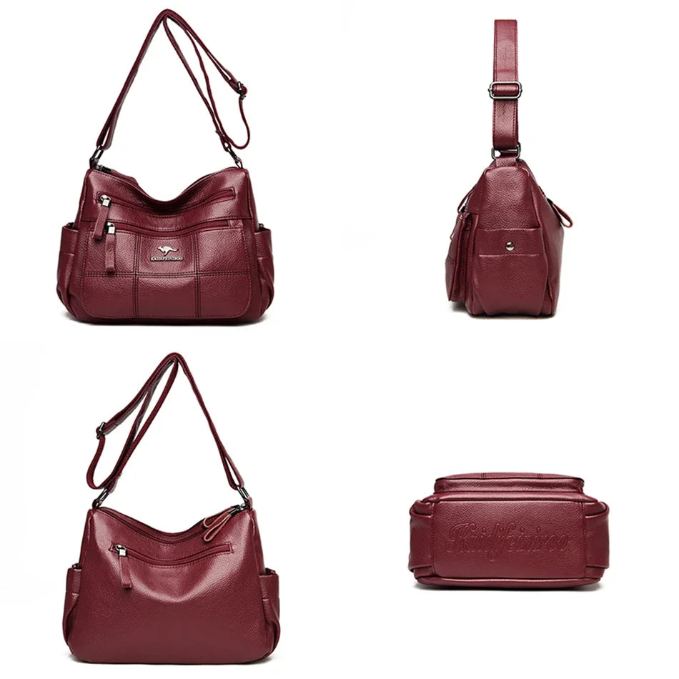 Davina Smooth Leather Handbag