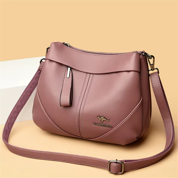 Savine Soft Leather Messenger