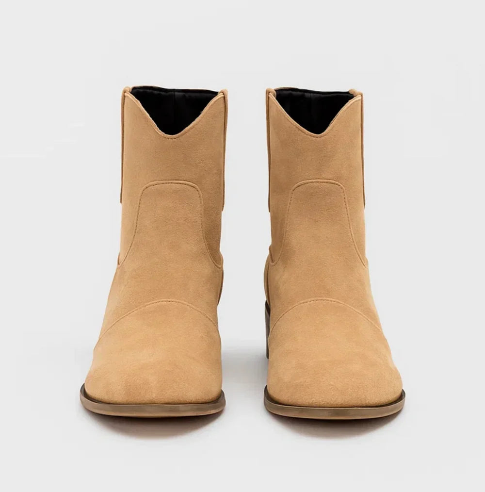 SUEDELLEA™ | WESTERN SUEDE BOOTS