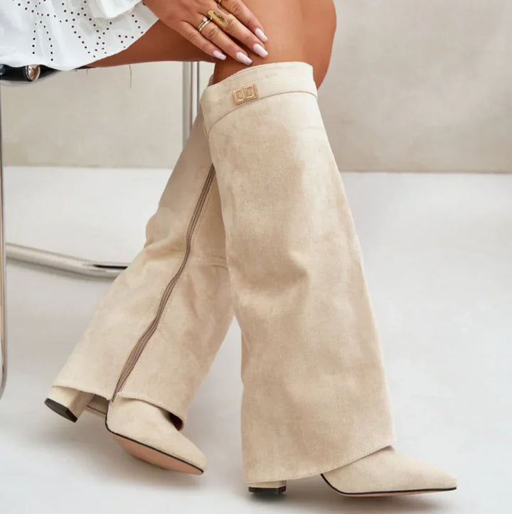 SUEDORA™ | HIGH SUEDE BOOTS