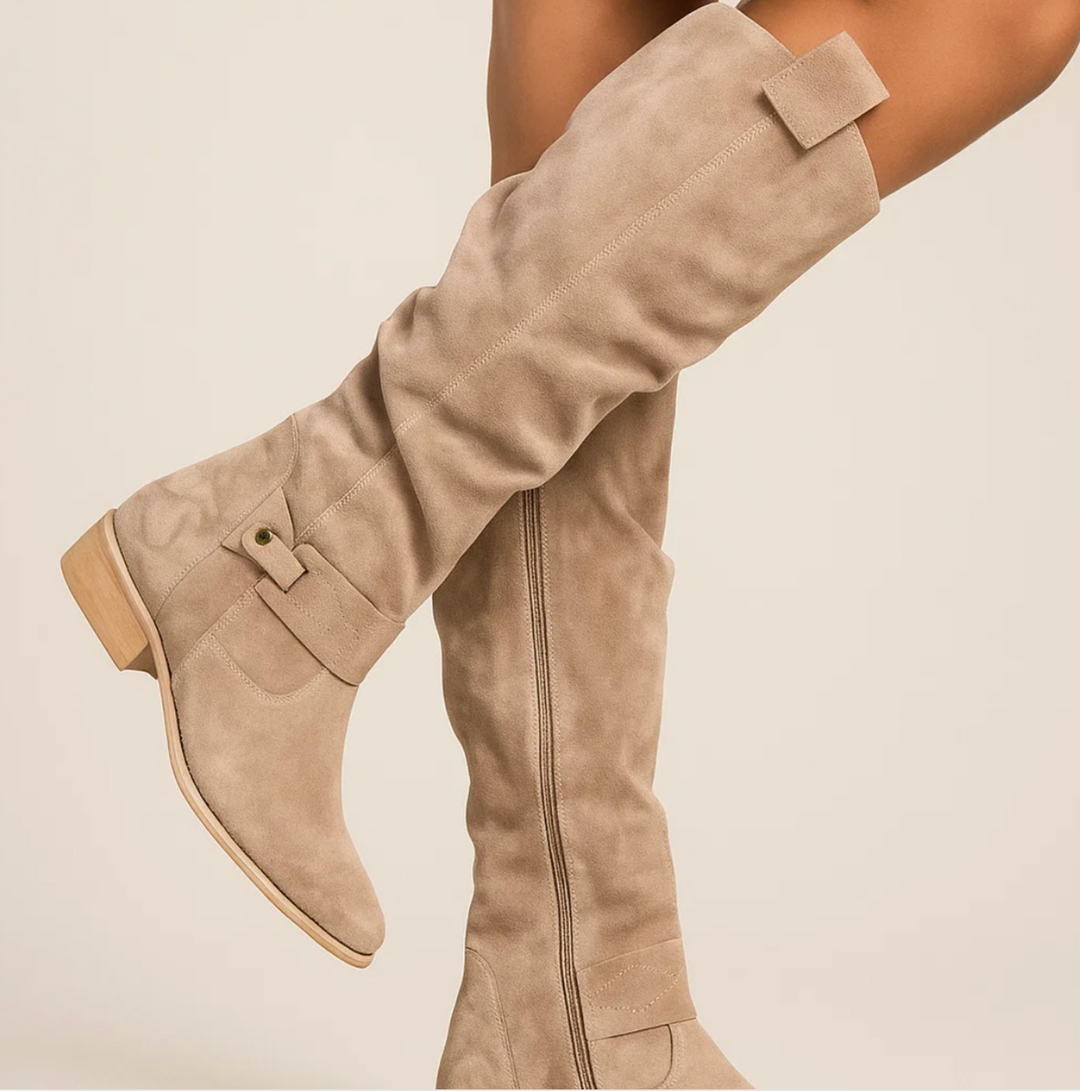Coraline | Elegant Suede Boots