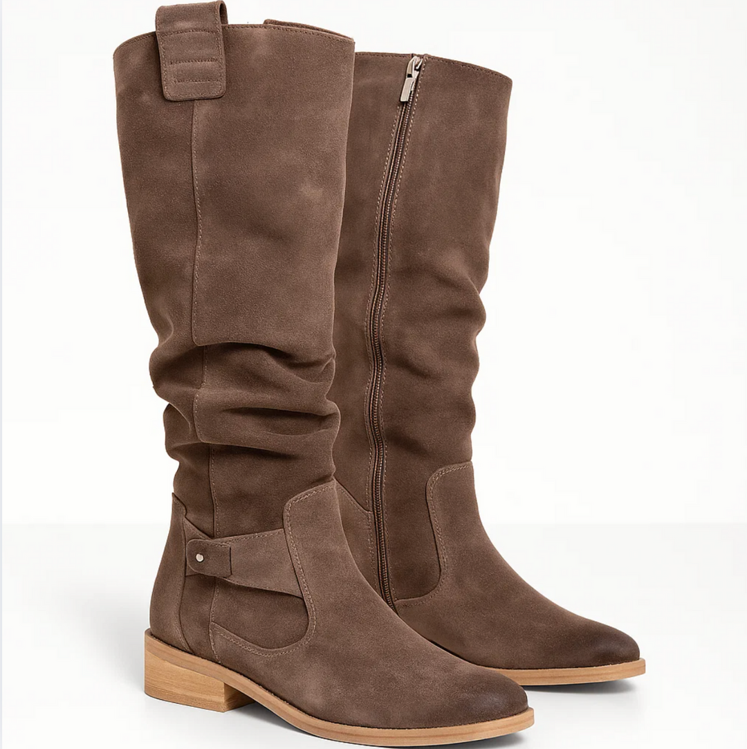 Coraline | Elegant Suede Boots