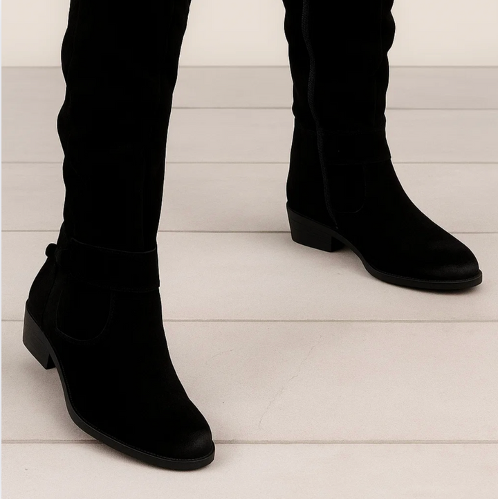Coraline | Elegant Suede Boots