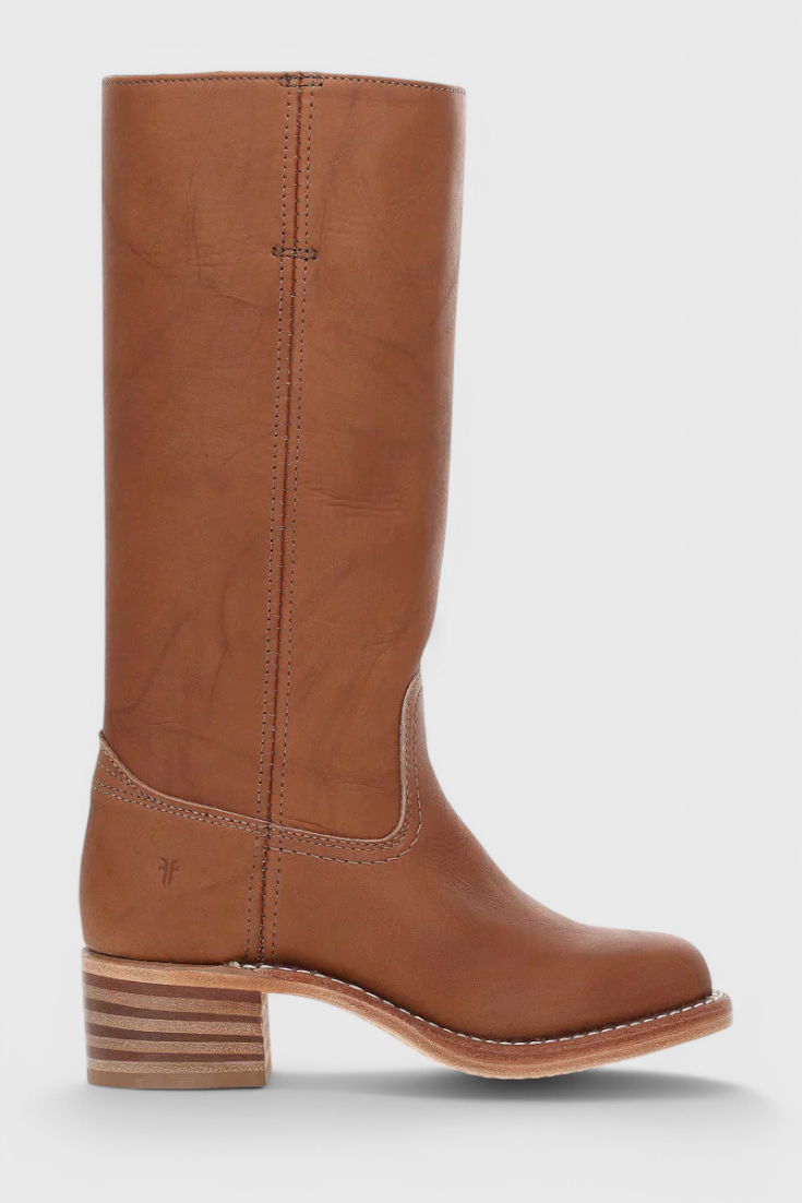 PIPPA | WOMEN'S LEATHER KNEE-HIGH BOOTS WITH HEELS