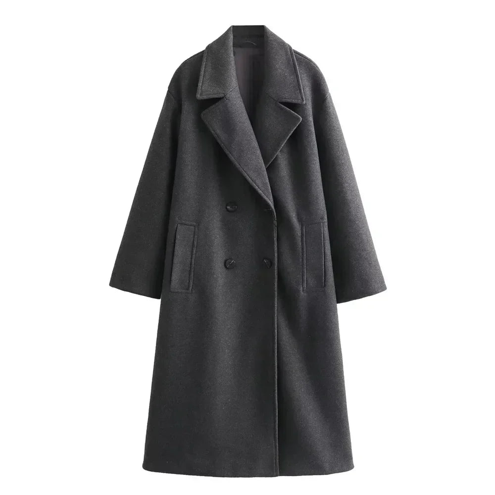 LYNA - WARM WINTER COAT WITH ELEGANT DESIGN