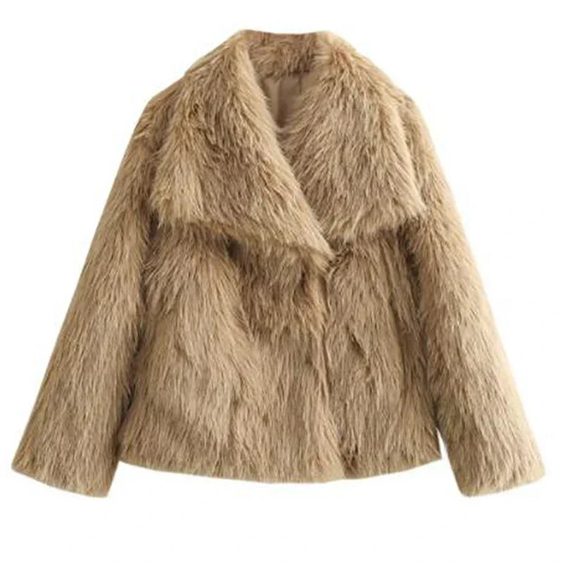 CHARNOTTE | WOMEN'S CHIC FAUX FUR WINTER JACKET