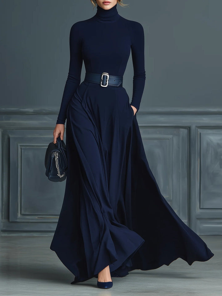 Corliss | High-Neck Maxi Dress