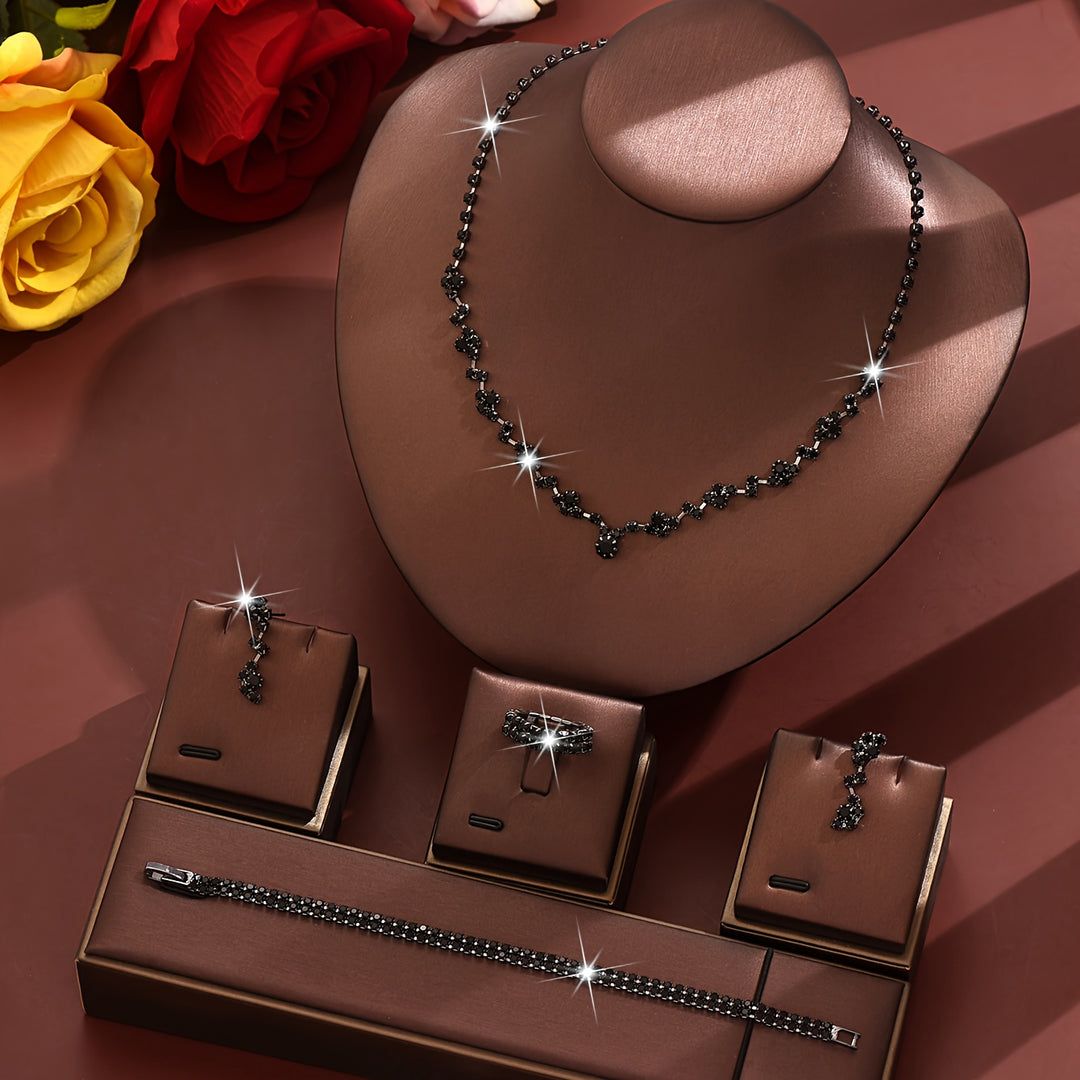 Delestine™ | Timeless Sparkling Jewelry Set