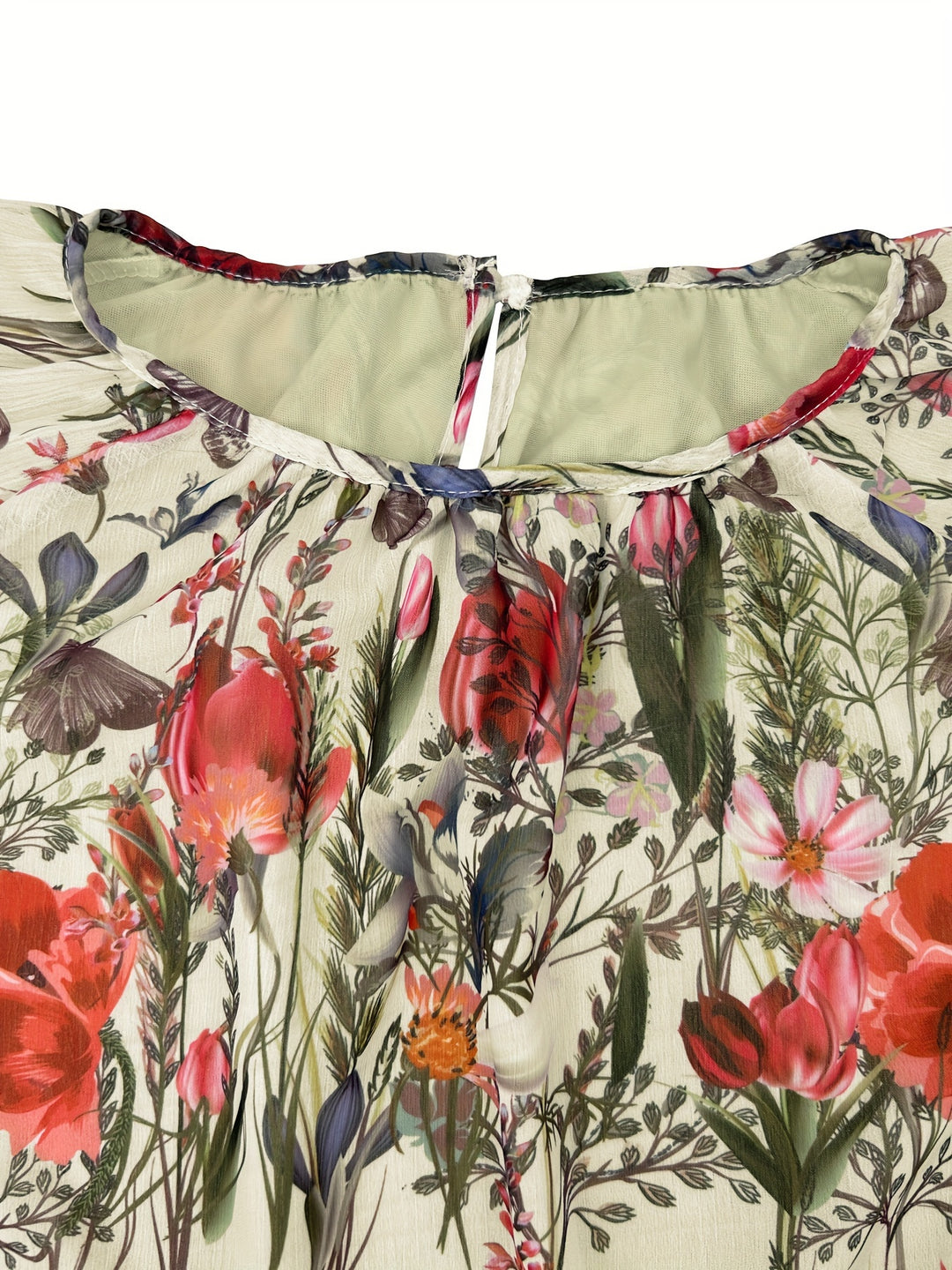 Darisella™ | Elegant Floral Kaftan Maxi Dress