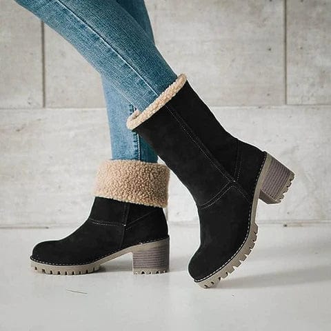Elaris | Cozy Elegant Leather Boots