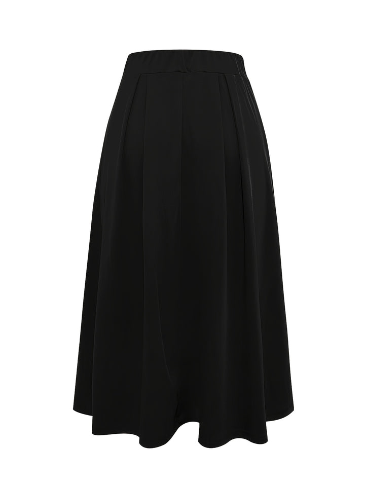 Celine Bloom | Elegant Belted Pencil Skirt