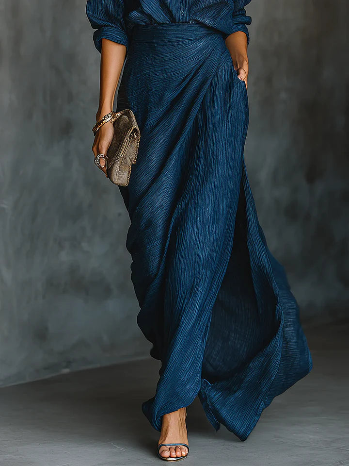 Ismeria | Pleated Maxi Ensemble