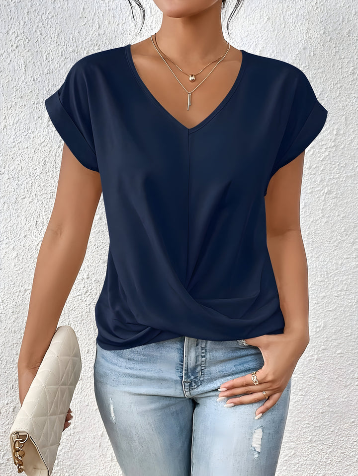 Amara | Twist V-Neck Top