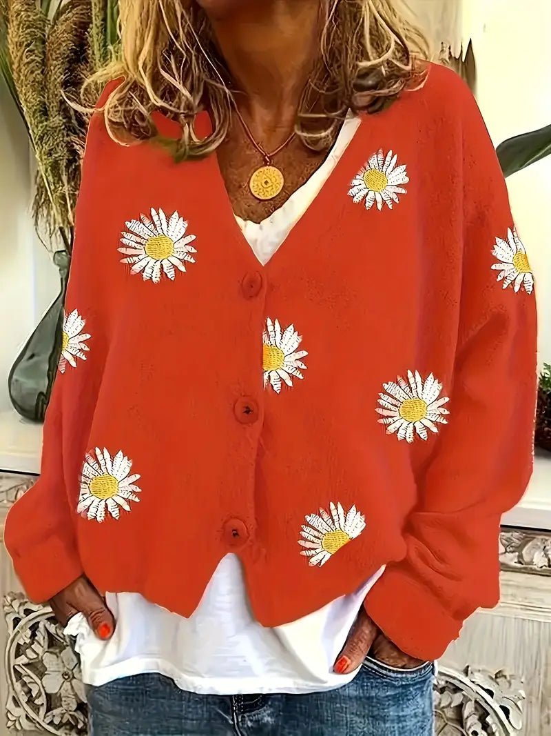 Irene | Elegant Knit Cardigan with Buttons