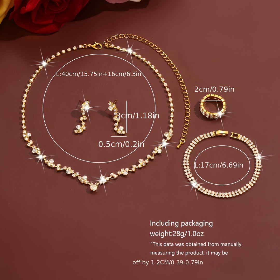 Delestine™ | Timeless Sparkling Jewelry Set