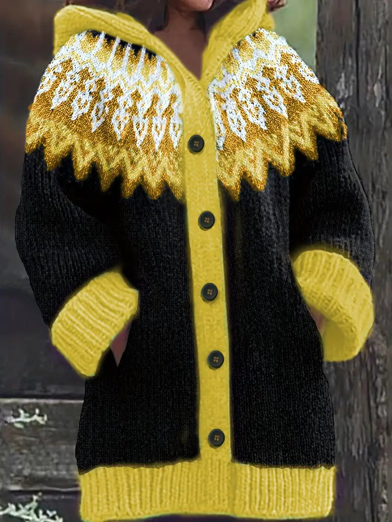 Etta | Casual Hooded Cardigan