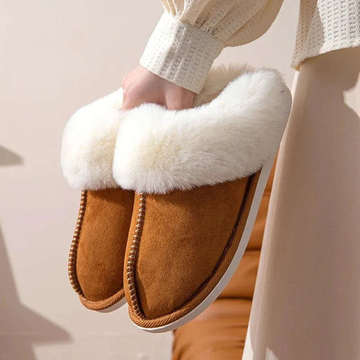 Ethel | Non-Slip Fur Slippers
