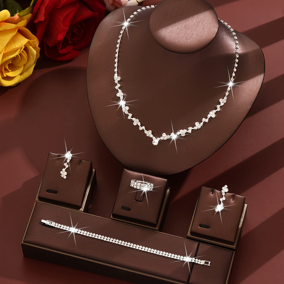 Delestine™ | Timeless Sparkling Jewelry Set