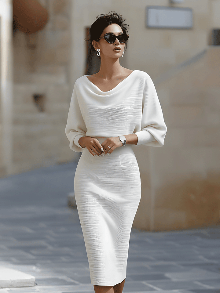 ELOWEN AINSLEY | LUXURIOUS MIDI DRESS