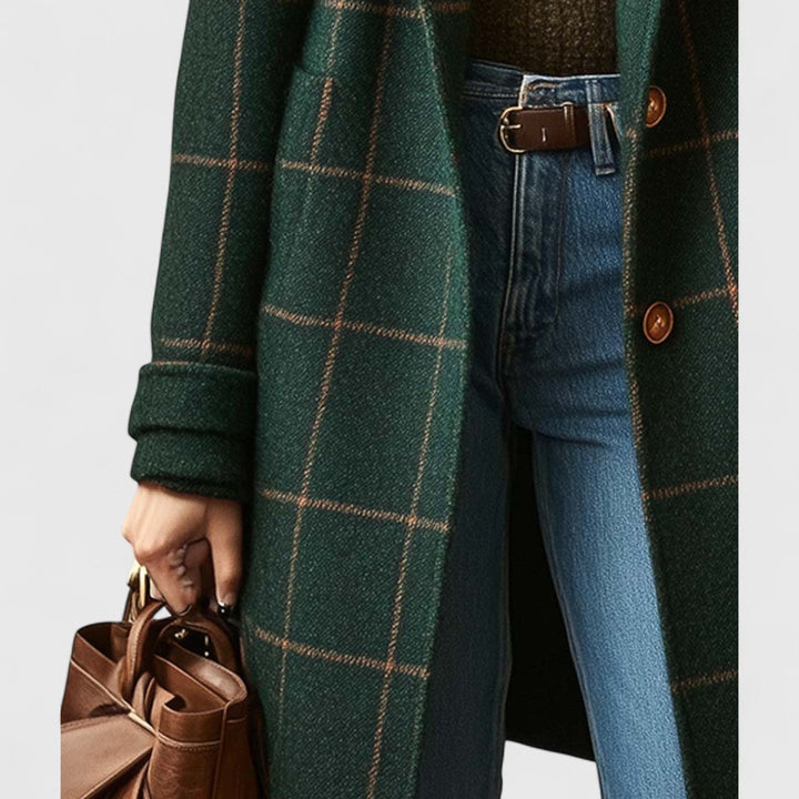 Izabela | Classic Checked Coat
