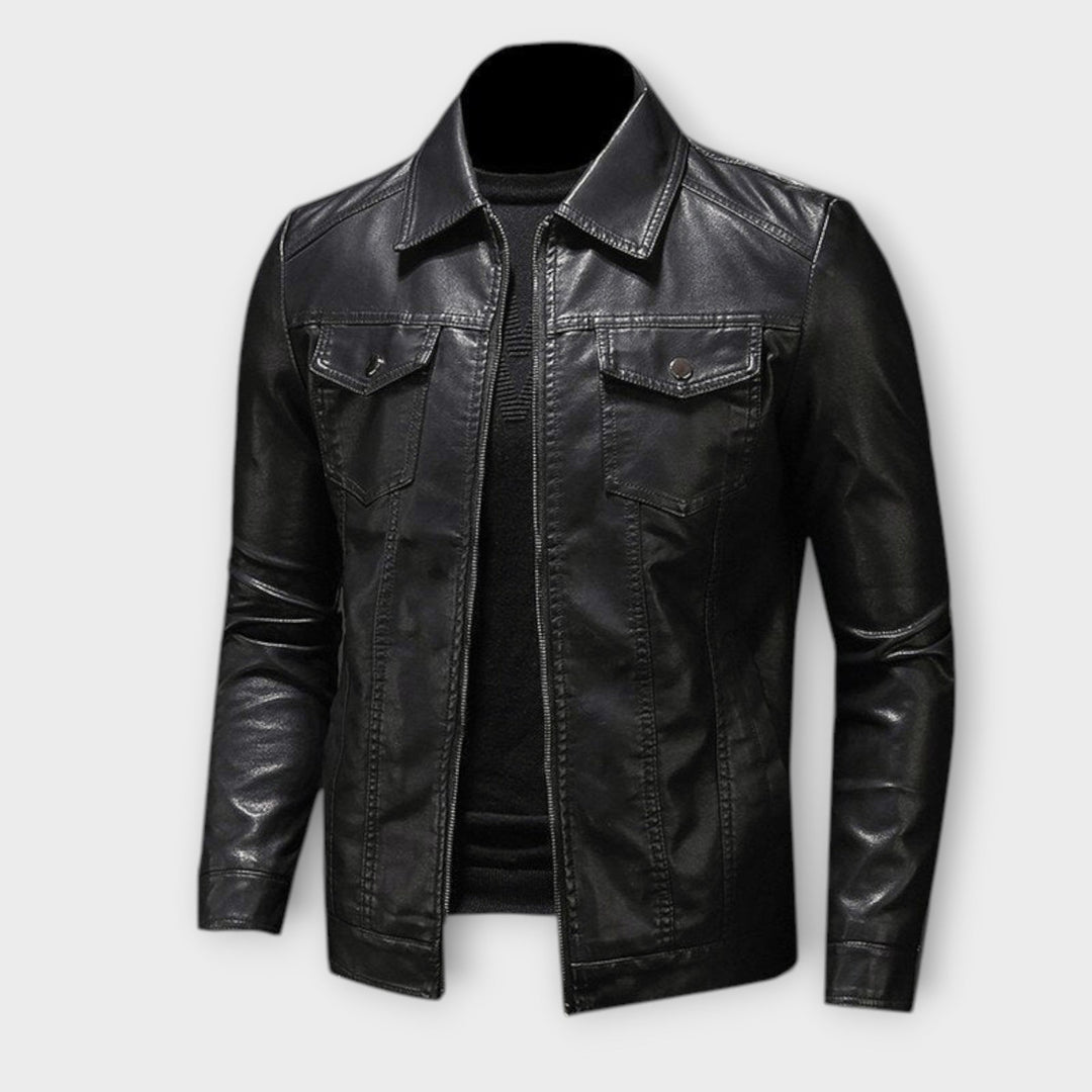 Alaric | Leather Jacket