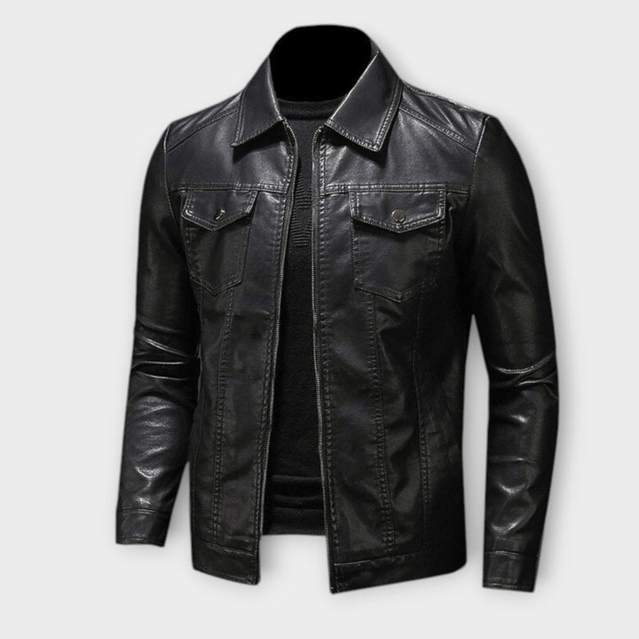 Alaric | Leather Jacket