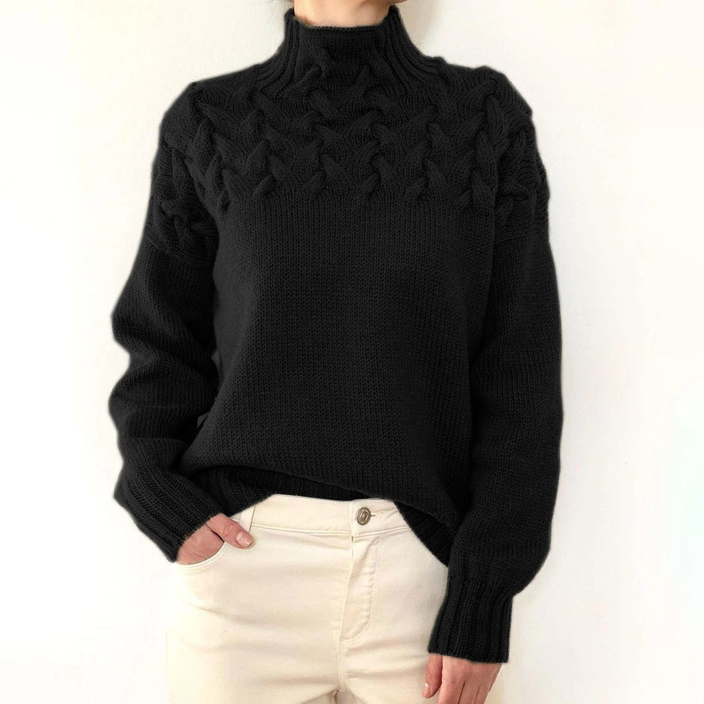 CHARLENE | COMFY TURTLENECK SWEATER